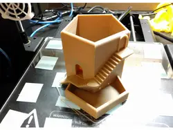 فایل رایگان پرینتر سه بعدی گلدان - رادین پایش