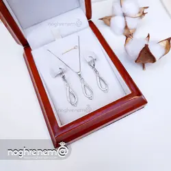 نیمست نقره اشکی معکوس