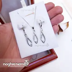 نیمست نقره اشکی معکوس