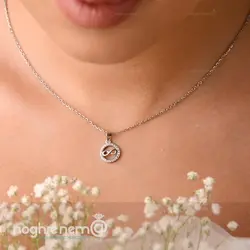 نیمست دایره و بی نهایت نقره با عیار 925 کد000401205