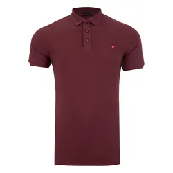 پولوشرت آستین کوتاه پریمو مدل بیسیک یقه دار 1476/19