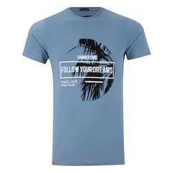 تیشرت آستین کوتاه یقه گرد پریمو مدل FYD 1454/33