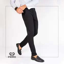 شلوار پارچه فاستونی مردانه مدل گلدوزی 3161/412