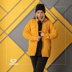 کاپشن پشمی داخل کرک مدل چهارجیب 803402