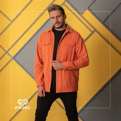 کاپشن پشمی داخل کرک مدل چهارجیب 803403