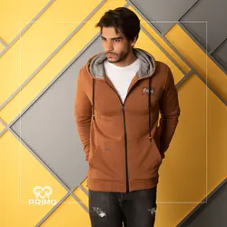 سویشرت پنبه مردانه مدل داخل کرک 514506
