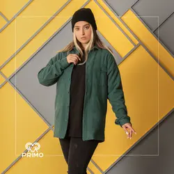 کاپشن پشمی داخل کرک مدل چهارجیب 803407