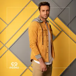 پیراهن کبریتی مردانه مدل کلاهدار 237303