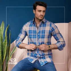 پیراهن چهارخانه 2337/7