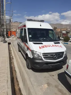 آمبولانس بنز اسپرینتر 2016 - شرکت تعاونی 6599 بهداشتی درمانی حضرت ابوطالب (ع)