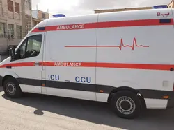 آمبولانس بنز اسپرینتر 2016 - شرکت تعاونی 6599 بهداشتی درمانی حضرت ابوطالب (ع)