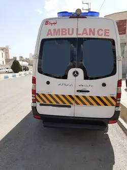 آمبولانس بنز اسپرینتر 2016 - شرکت تعاونی 6599 بهداشتی درمانی حضرت ابوطالب (ع)