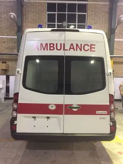 آمبولانس دیزلی جک مدل سان ری - شرکت تعاونی 6599 بهداشتی درمانی حضرت ابوطالب (ع)