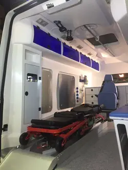 آمبولانس دیزلی جک مدل سان ری - شرکت تعاونی 6599 بهداشتی درمانی حضرت ابوطالب (ع)