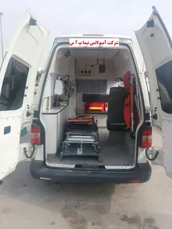 آمبولانس فولکس مدل 2009 - شرکت تعاونی 6599 بهداشتی درمانی حضرت ابوطالب (ع)