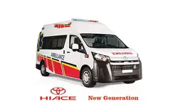 آمبولانس تویوتا هایس جدید - شرکت تعاونی 6599 بهداشتی درمانی حضرت ابوطالب (ع)