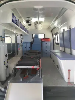 آمبولانس تویوتا هایس جدید - شرکت تعاونی 6599 بهداشتی درمانی حضرت ابوطالب (ع)