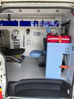 آمبولانس تویوتا هایس جدید - شرکت تعاونی 6599 بهداشتی درمانی حضرت ابوطالب (ع)