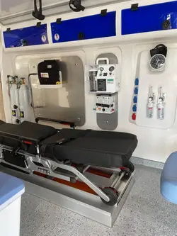 آمبولانس تویوتا هایس جدید - شرکت تعاونی 6599 بهداشتی درمانی حضرت ابوطالب (ع)