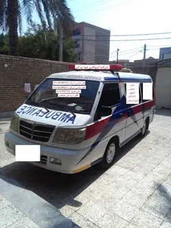 آمبولانس دلیکا مدل 2008 - شرکت تعاونی 6599 بهداشتی درمانی حضرت ابوطالب (ع)