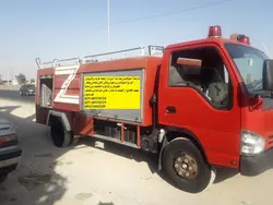 خودرو آتش نشانی ایسوزو 8 تن - شرکت تعاونی 6599 بهداشتی درمانی حضرت ابوطالب (ع)