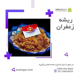 خرید ریشه زعفران 1 گرمی - آنالیزگر