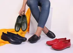 کفش زنانه چرم آوا|خرید و قیمت کفش اسپرت و راحتی چرم زنانه