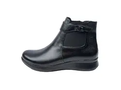 بوت زنانه چرم اسمر|خرید و قیمت بوت چرم زنانه|چرم طبیعی