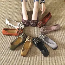 کفش زنانه وارداتی کد 8812 - چرم طبیعی - راحت - زیبا - بادوام