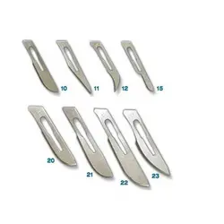 تیغ یدکی کاتر جراحی سایز 23 بسته 10 عددی