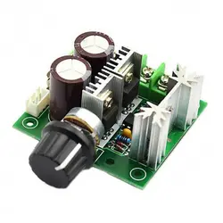 ماژول دیمر DC کنترلر دور PWM موتور 10 آمپر