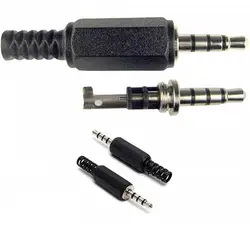 فیش استریو AUX پلاستیکی 3 خط 3.5mm