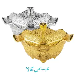 قندان فلزی چهارگوش
