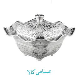 قندان فلزی چهارگوش