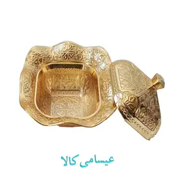 قندان فلزی چهارگوش
