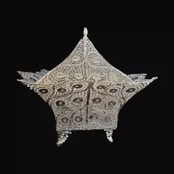آجیل خوری چهارضلعی درب دار ملیله - عیسامی کالا