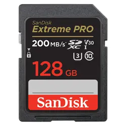 کارت حافظه SDXC سن دیسک مدل Extreme PRO ظرفیت 128 گیگابایت - *200MB/s