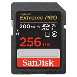 کارت حافظه SDXC سن دیسک مدل Extreme PRO ظرفیت 256 گیگابایت - 200MB/s