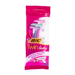 خود تراش زنانه بیک مدل Twin Lady بسته 3 عددی