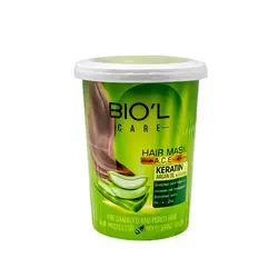 ماسک مغذی مو بیول حاوی عصاره آلوئه ورا - 500ml