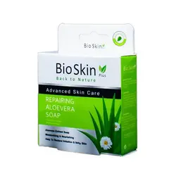 صابون ارگانیک بایو اسکین پلاس حاوی عصاره آلوئه ورا 100g