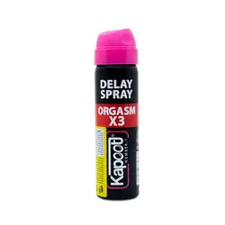 اسپری تاخیری کاپوت مدل Orgasm X3 حجم 65ml