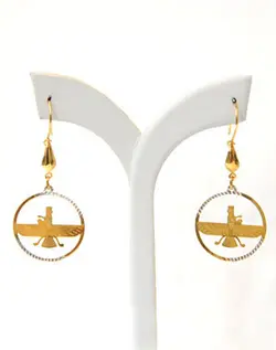 گوشواره طلا فروهر