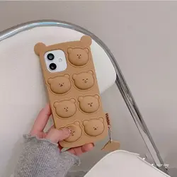 قاب ایفون مدل فیجت خرسی
