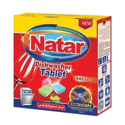 قرص ماشین ظرفشویی اکنومی 14 عددی ناتار