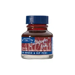 جوهر کالیگرافی قرمز هندی وینزور حجم 30 میل