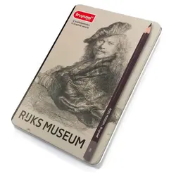مداد طراحی برونزیل مدل Rijks Museum ست 12 عددی