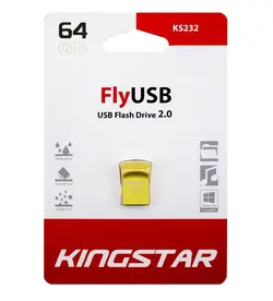 فلش مموری کینگ استار مدل KS232 Fly ظرفیت 64 گیگابایت ا Kingstar KS232 Fly Flash Memory 64GB
