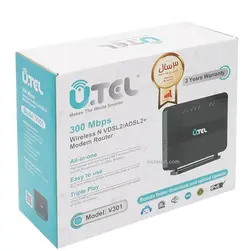 مودم روتر یوتل VDSL/ADSL Plus بی سیم مدل V301