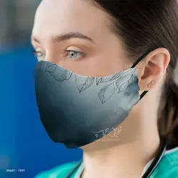 ماسک 3 لایه با قابلیت تعویض فیلتر مدل T091